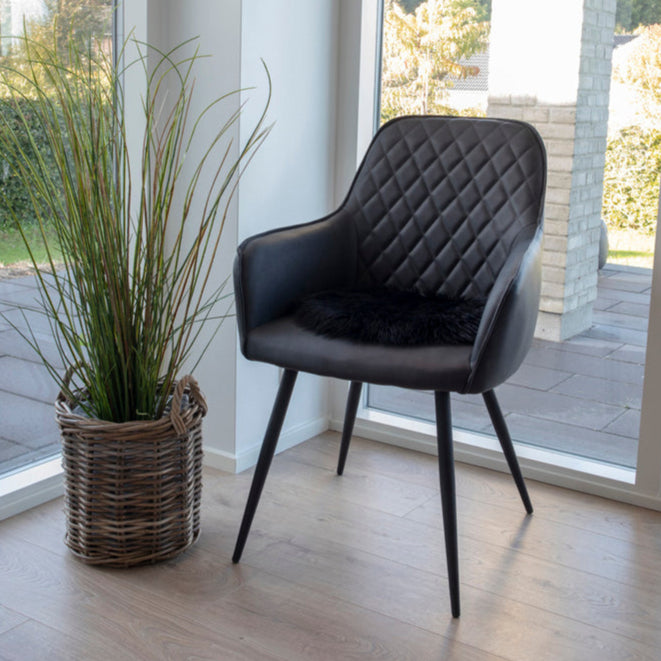 Chaise de salle à manger Harbo noire