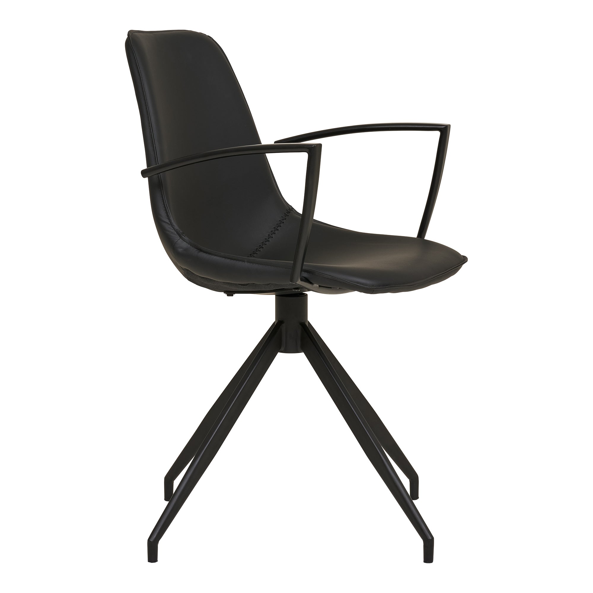Chaise de salle à manger Monaco noire