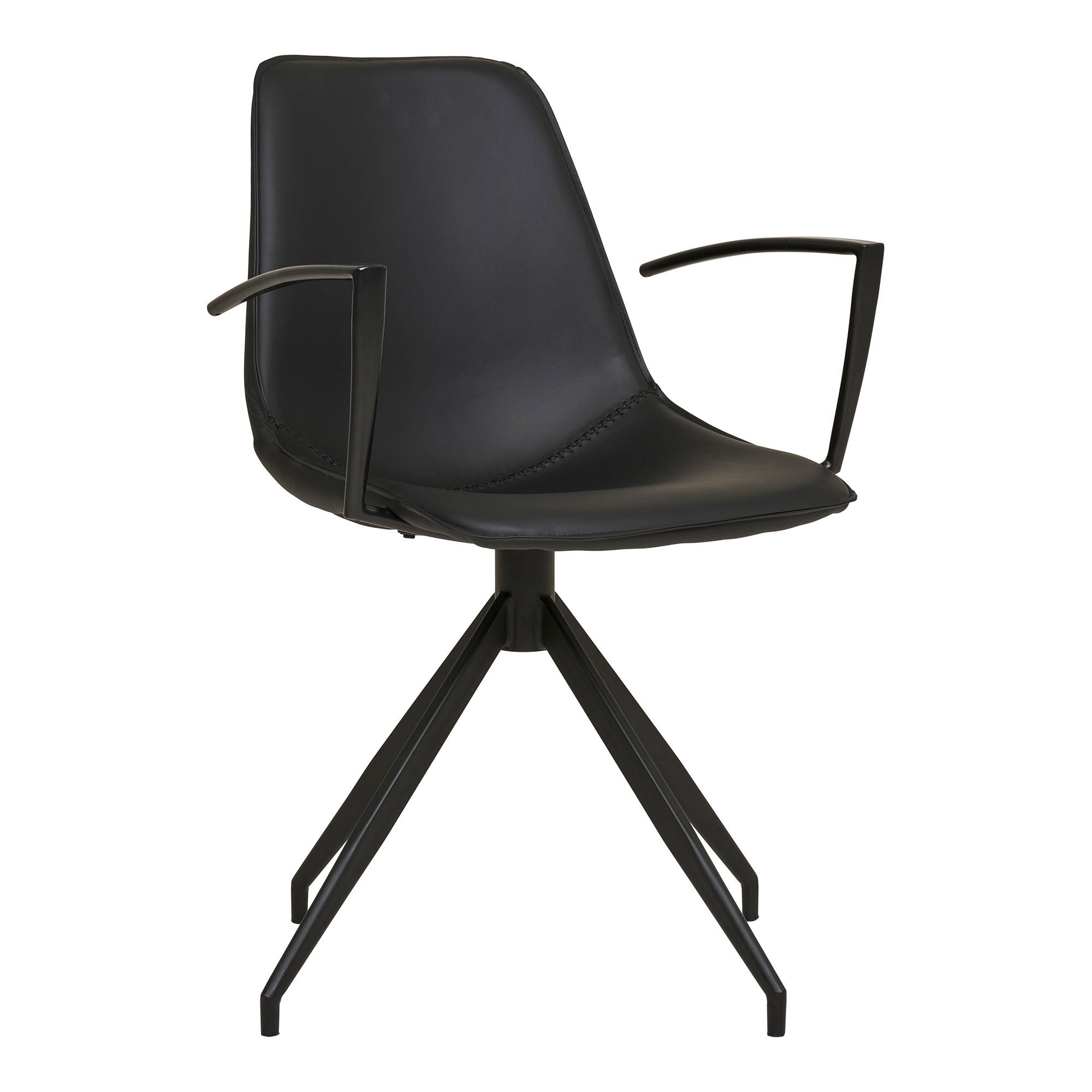 Chaise de salle à manger Monaco noire