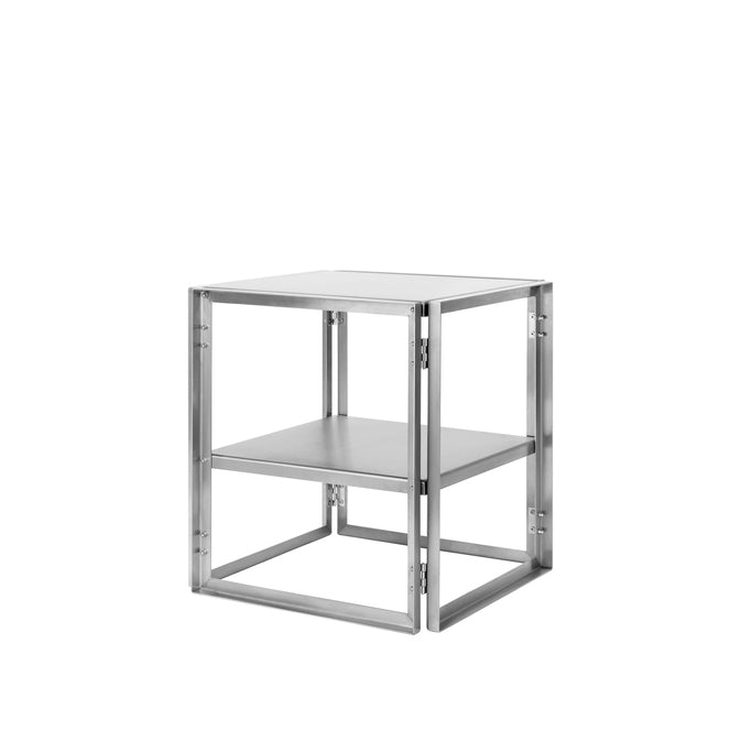 Table d’appoint pliante Foldable en acier inoxydable
