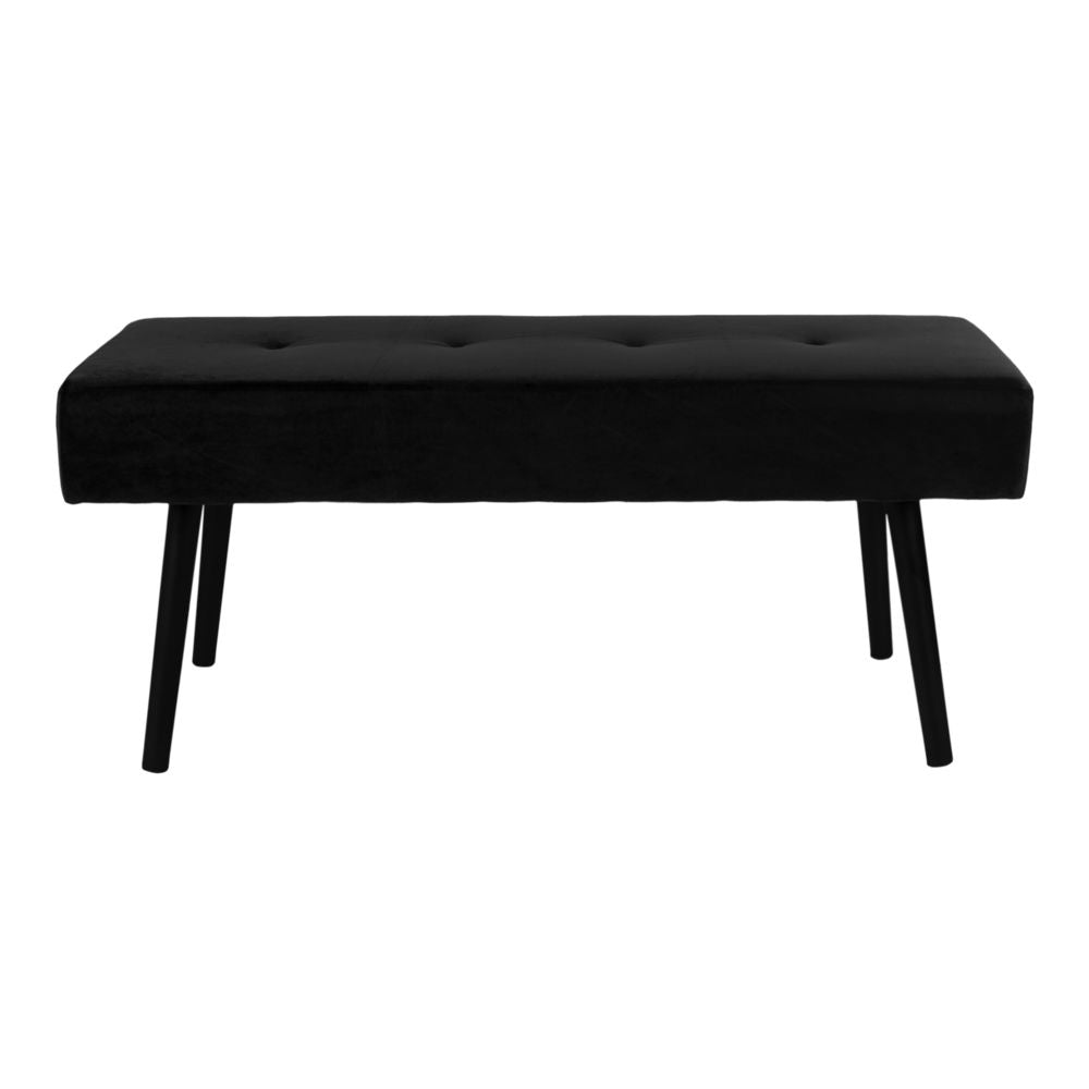 Banc Skiby velours noir