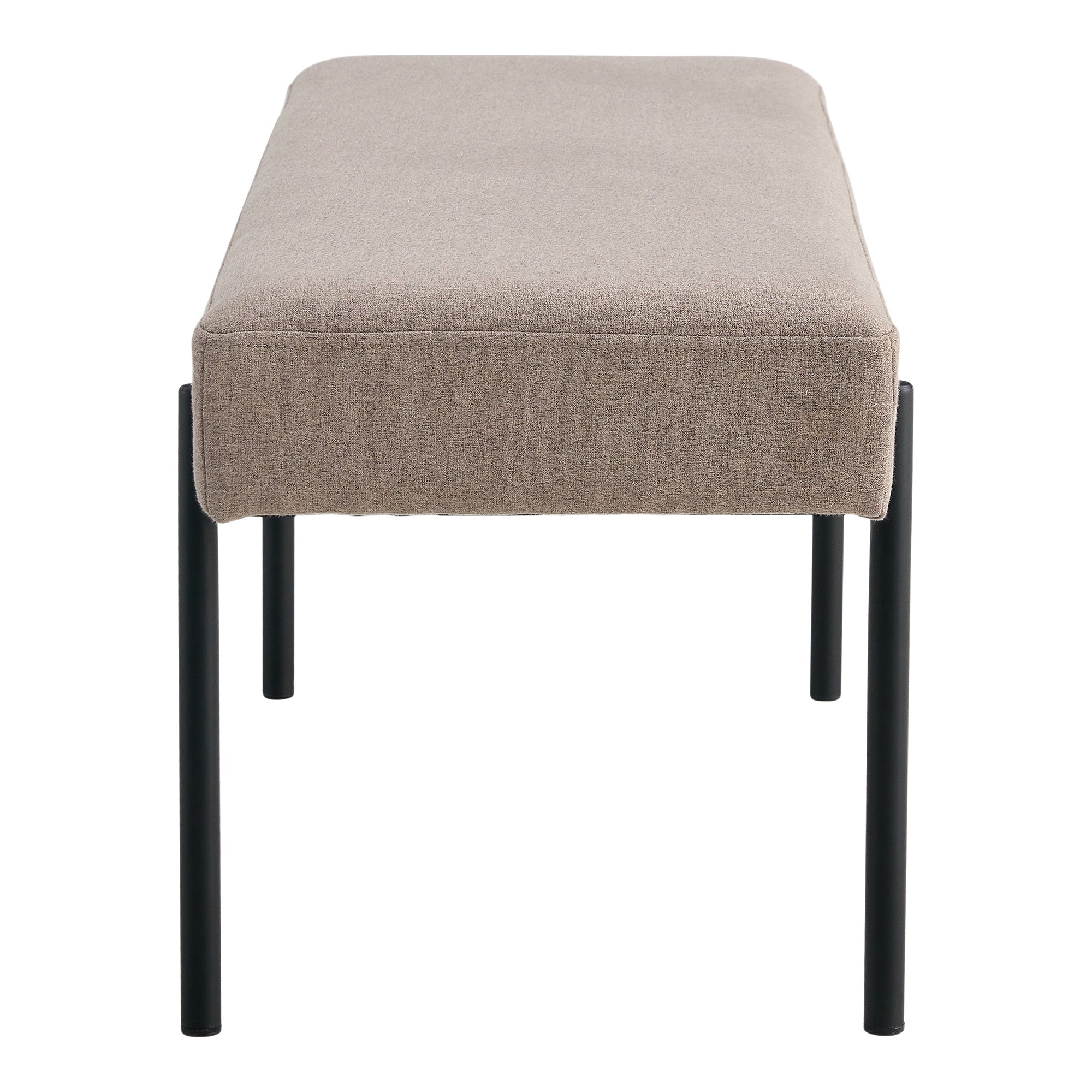 Banc Swindon bouclé stone