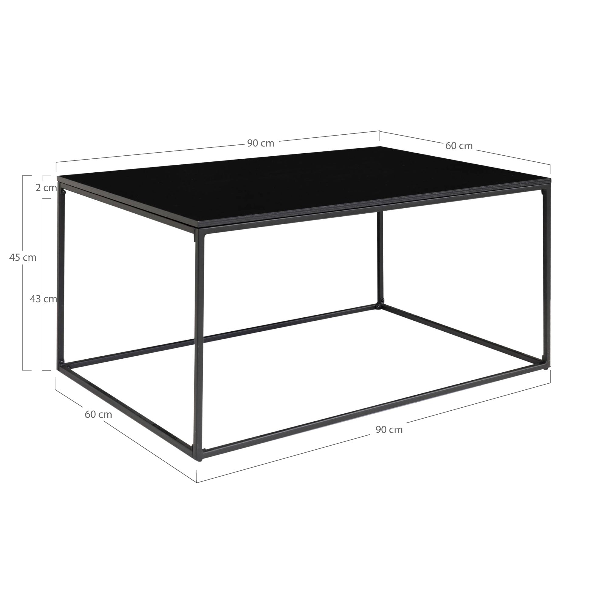 Table Basse Vita Noire