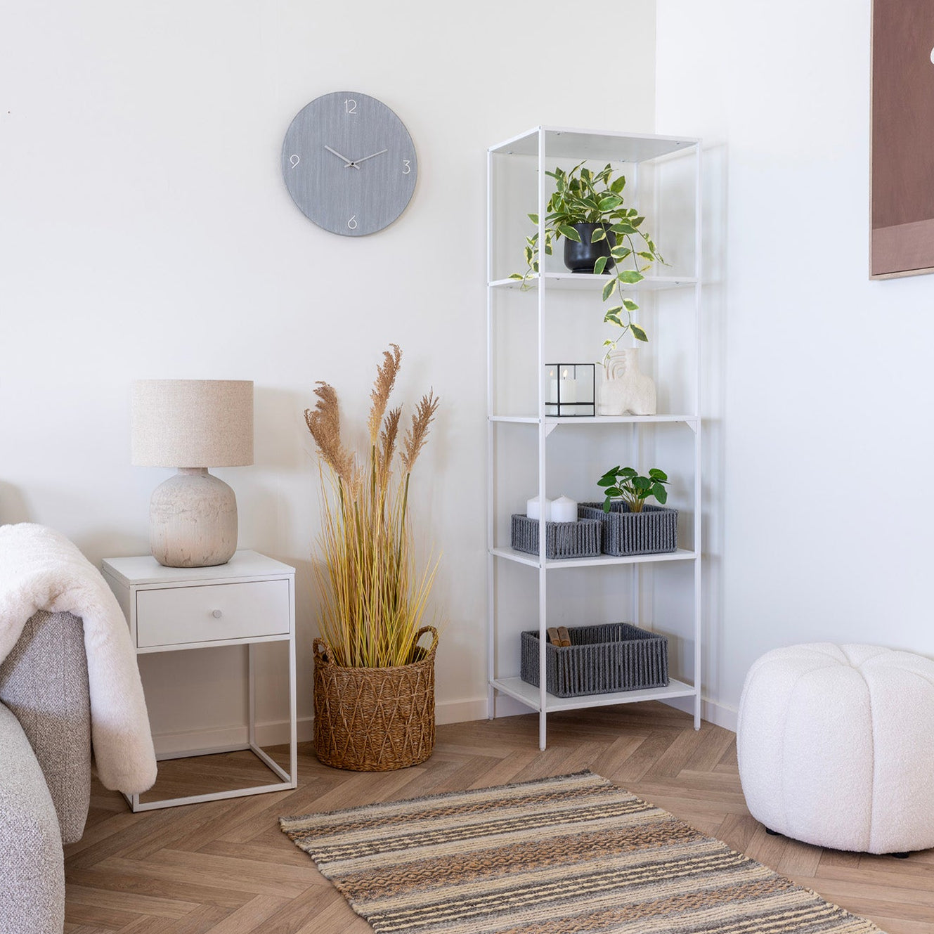 Table d'Appoint Vita Blanche