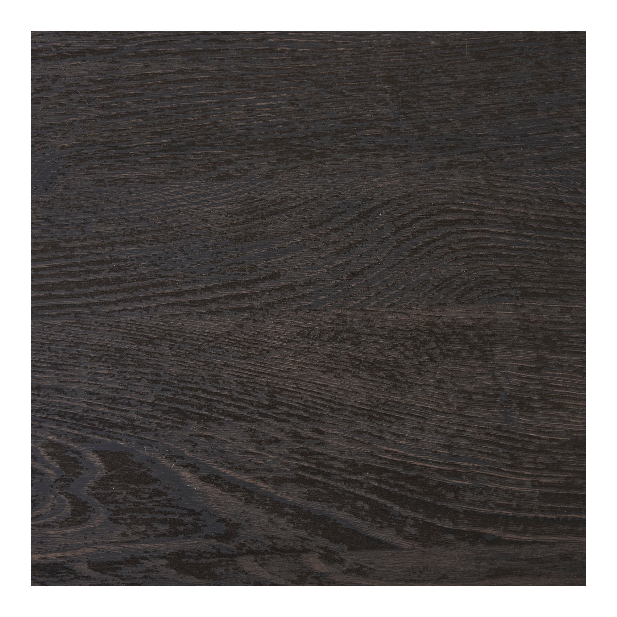 Table basse Boavista ovale brun foncé