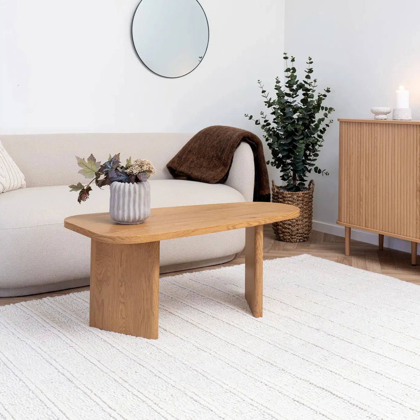 Table basse Melo bois naturel