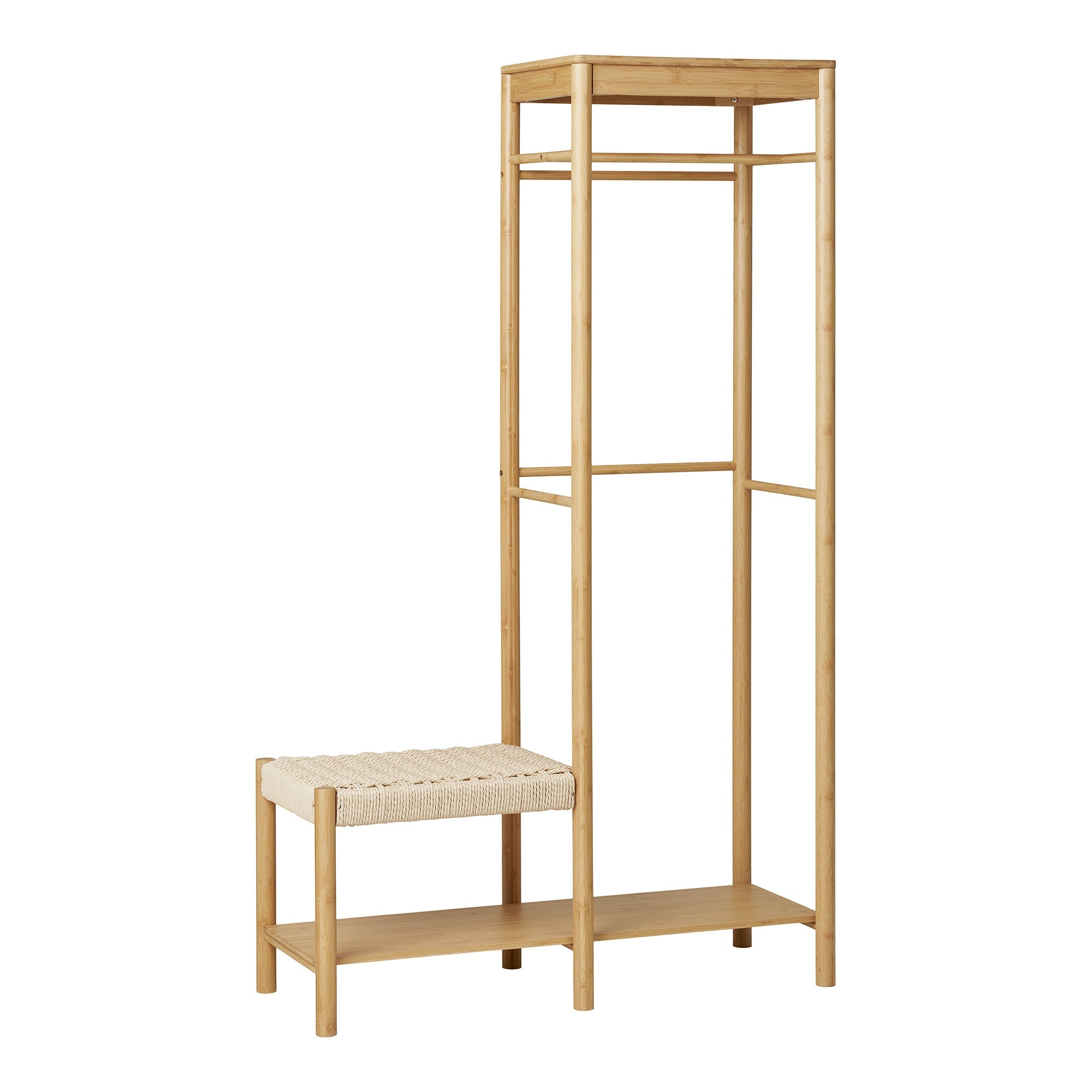 Porte-vêtements Ember avec banc