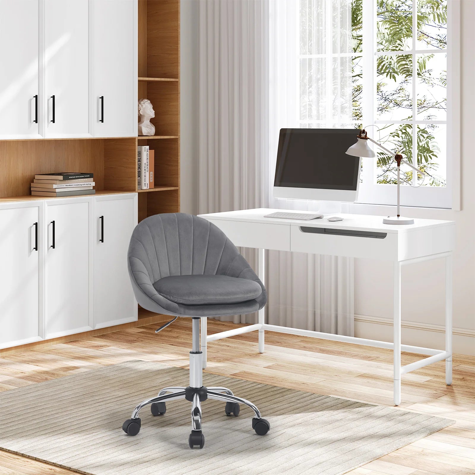 Chaise de bureau ergonomique pivotante
