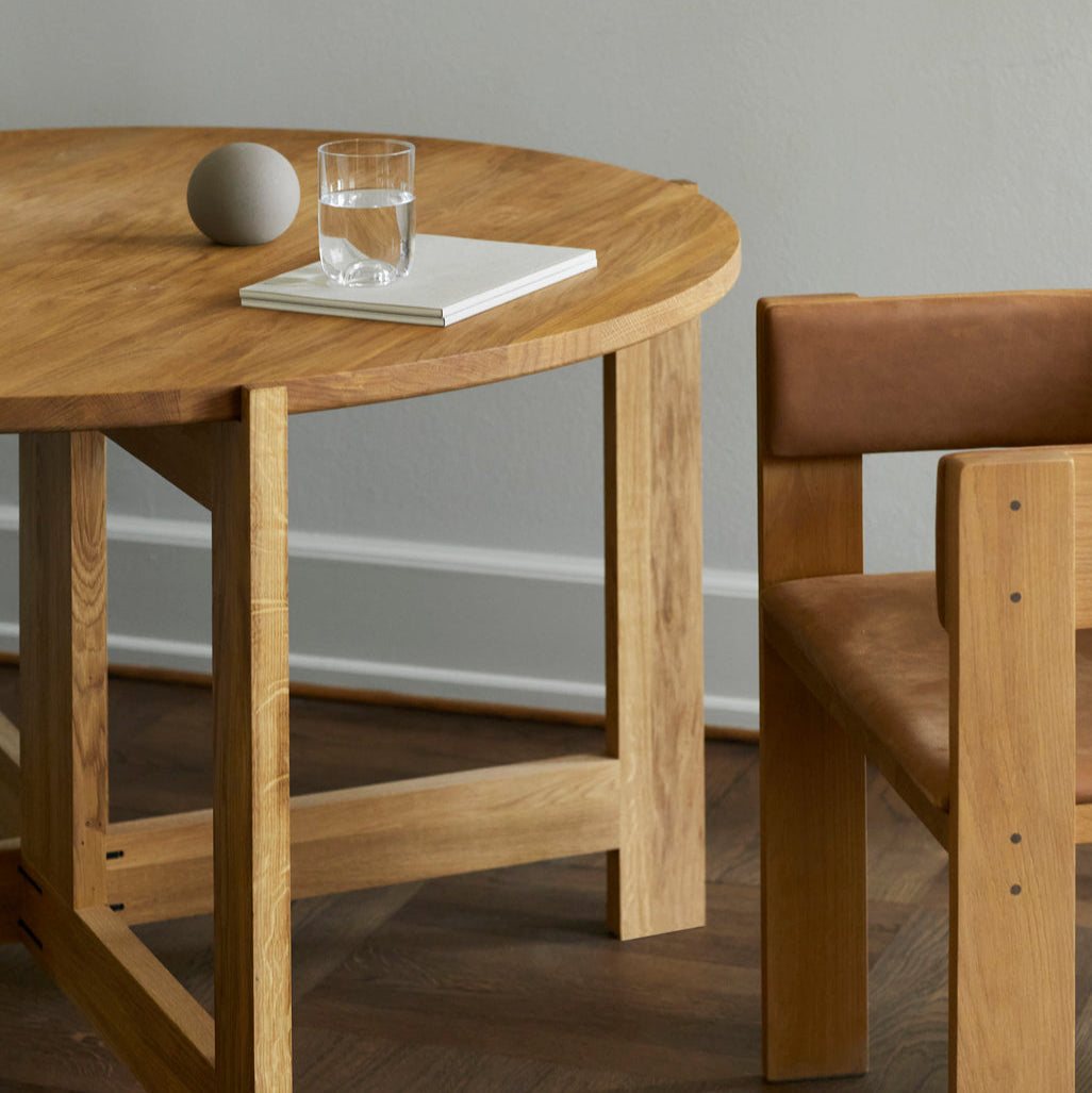 Table de salle à manger Collector en chêne