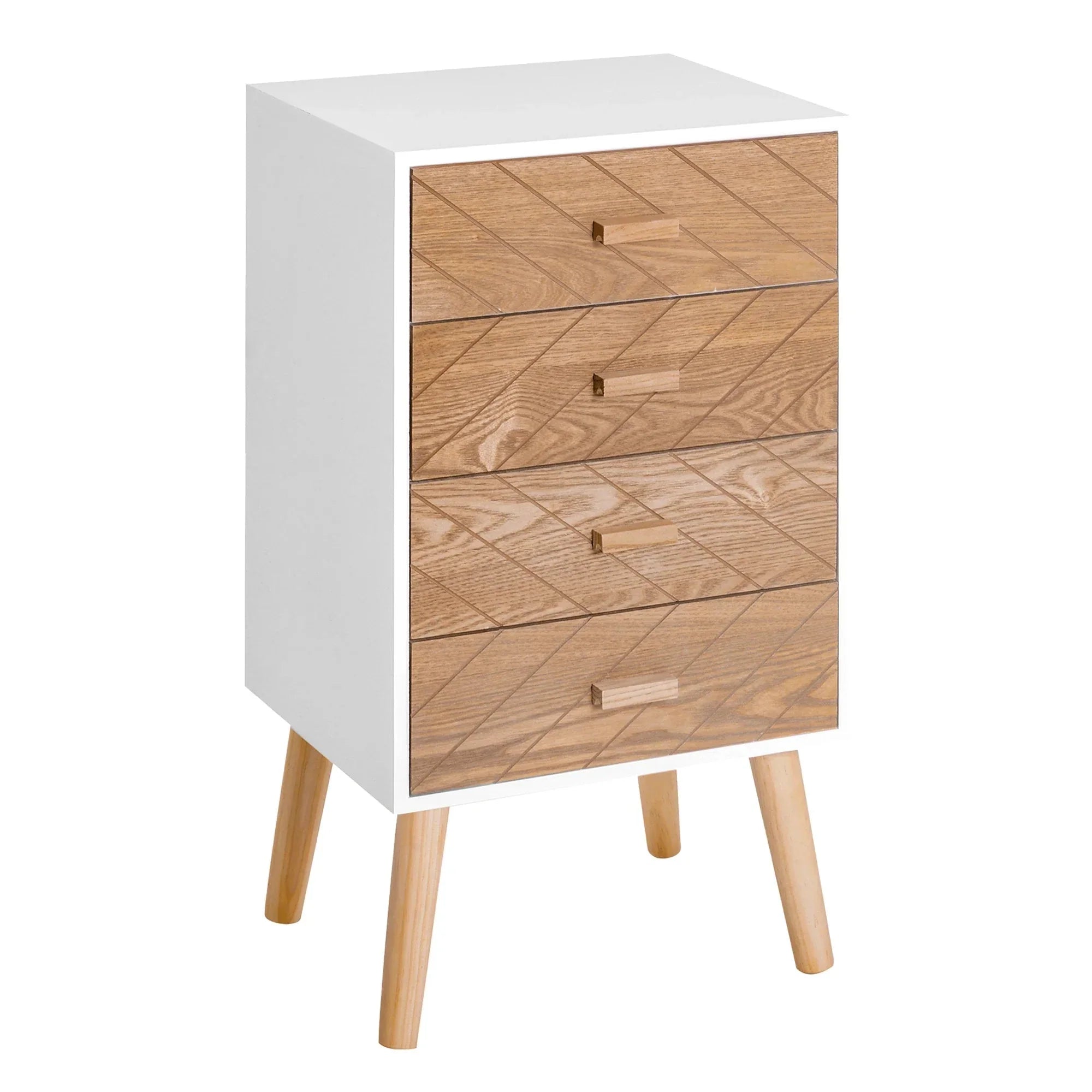 Table de chevet bohème en bois ElleVitals