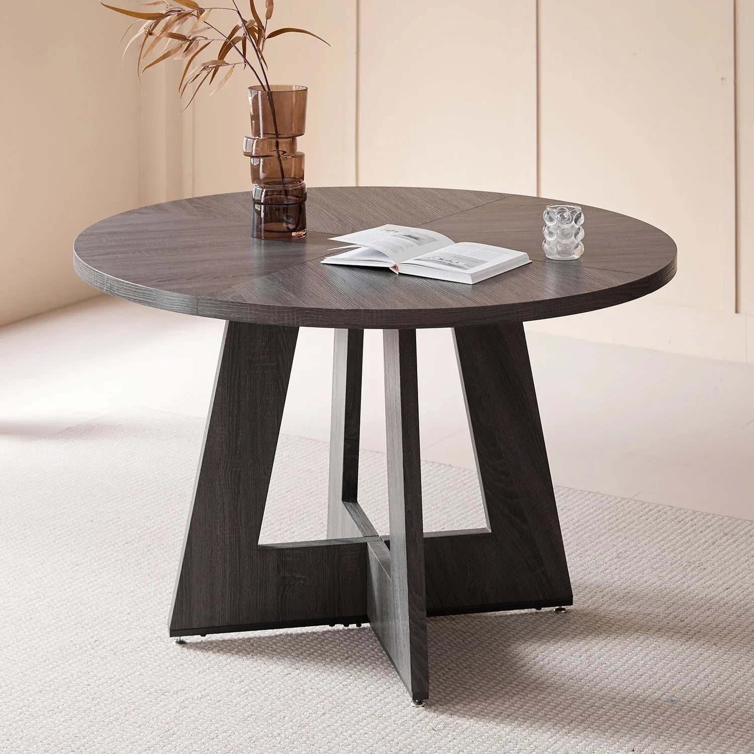 Table ronde en bois nordique ElleVitals