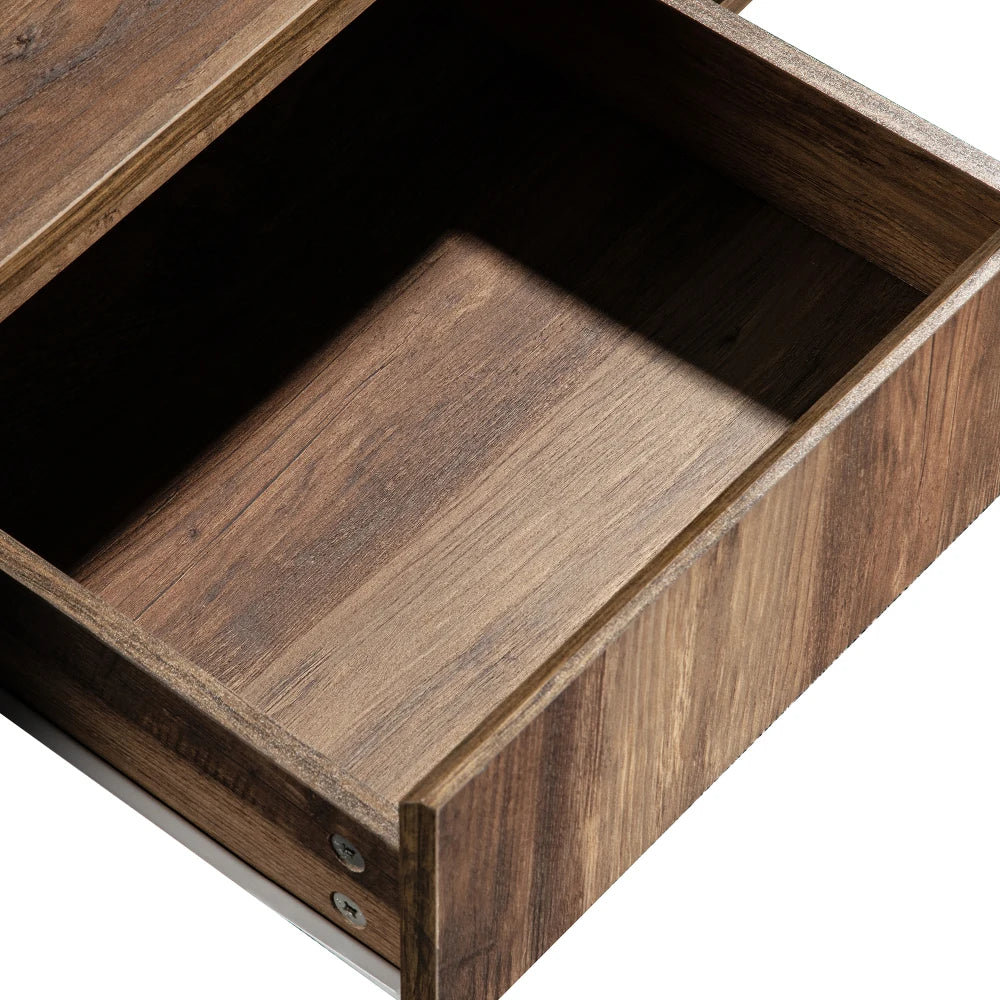 Table basse moderne avec rangements double face