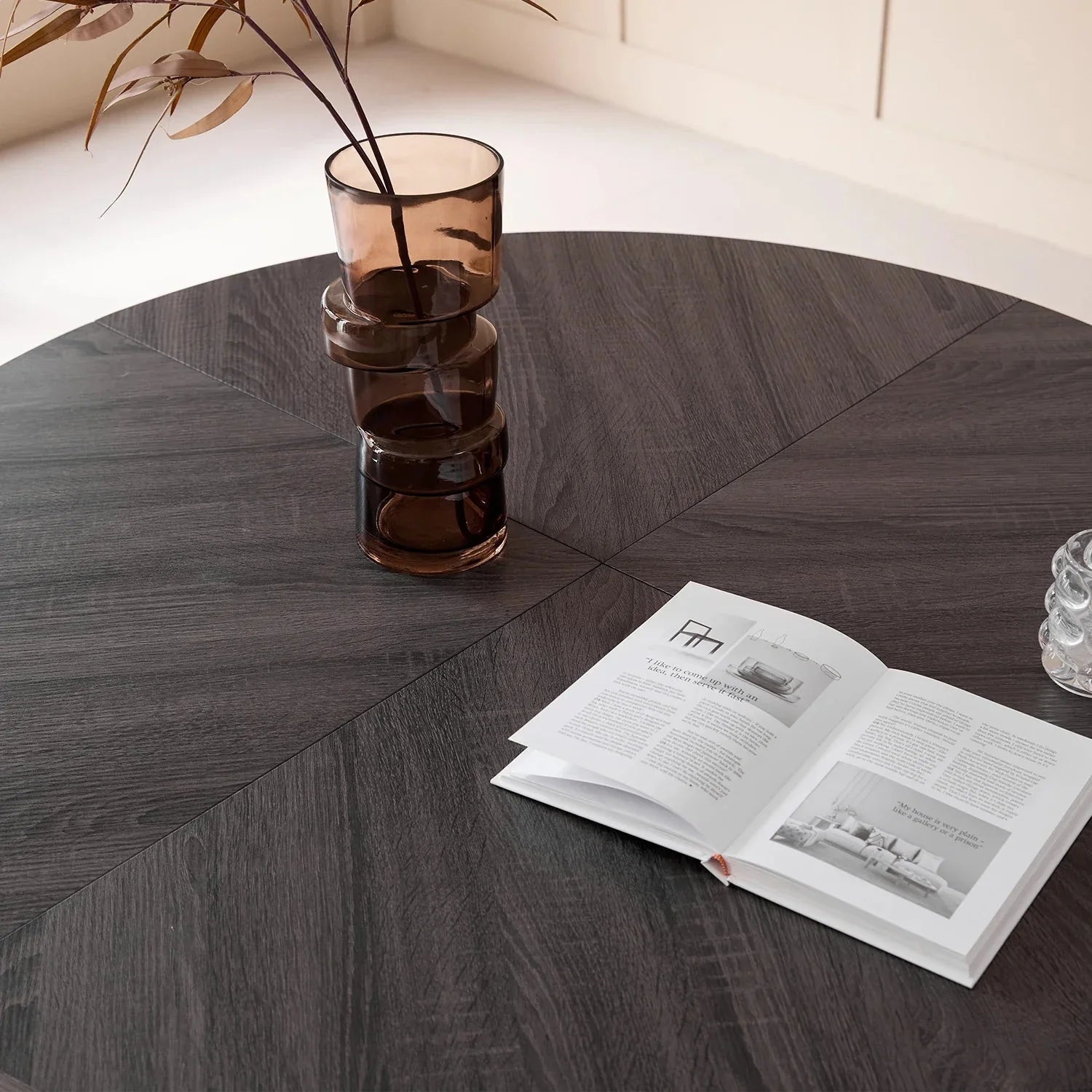 Table ronde en bois nordique ElleVitals