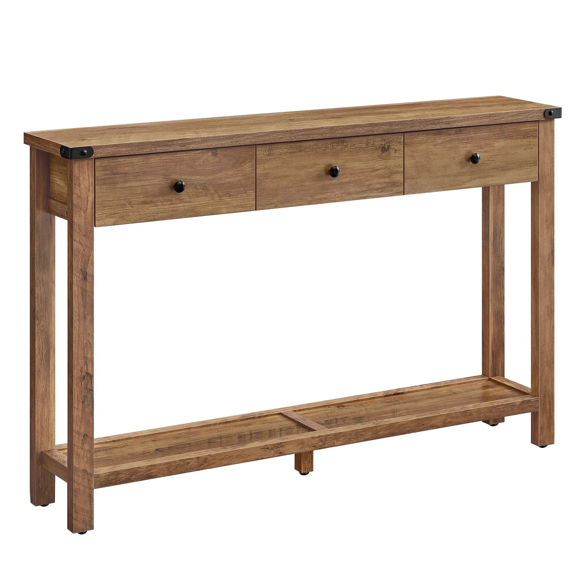 Console en bois avec tiroirs élégants ElleVitals