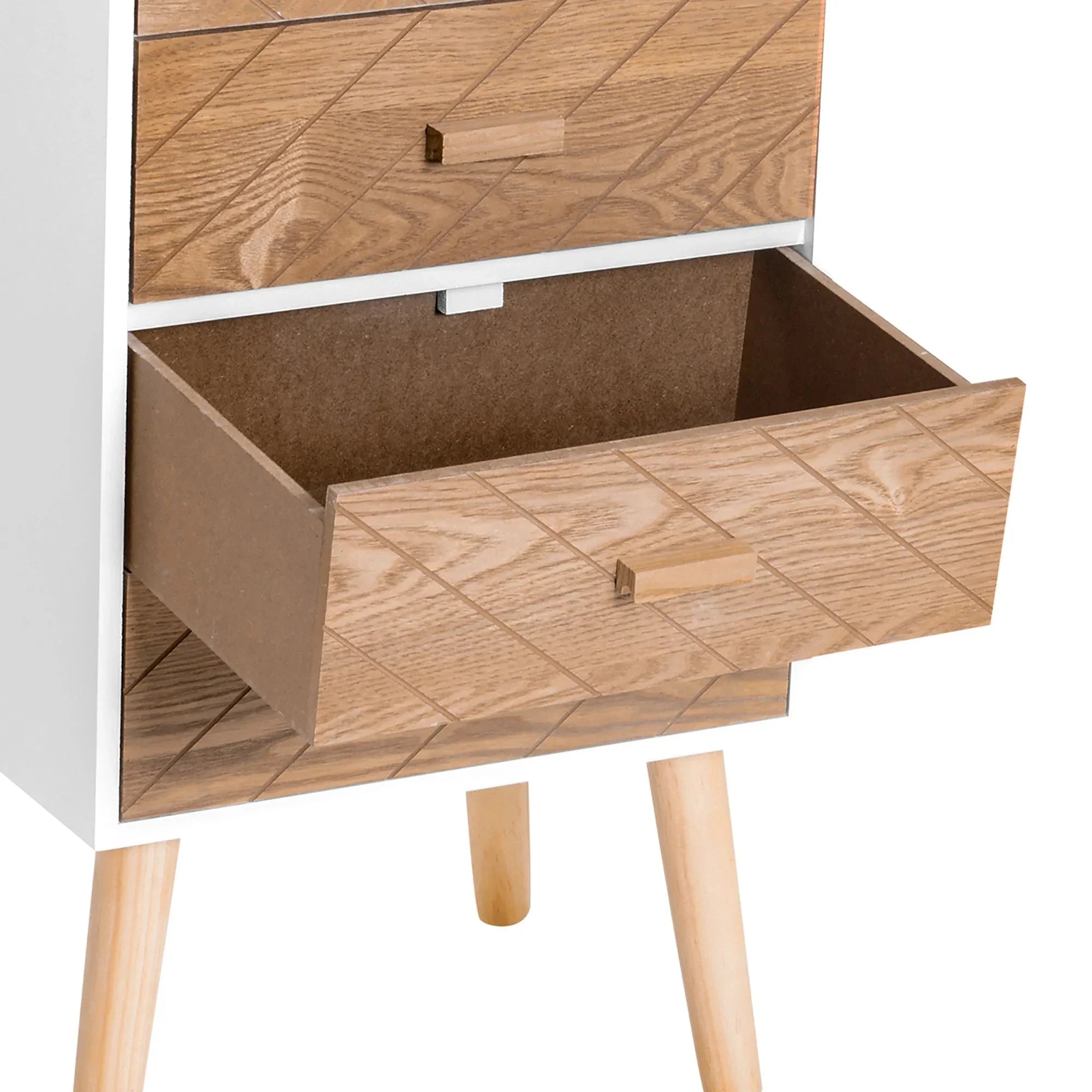 Table de chevet bohème en bois ElleVitals