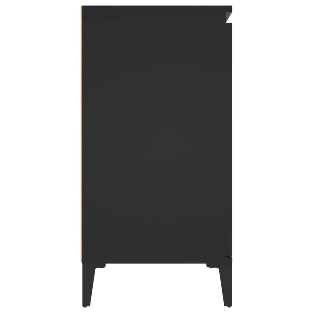 Buffet noir design avec rangements ELLE VITALS