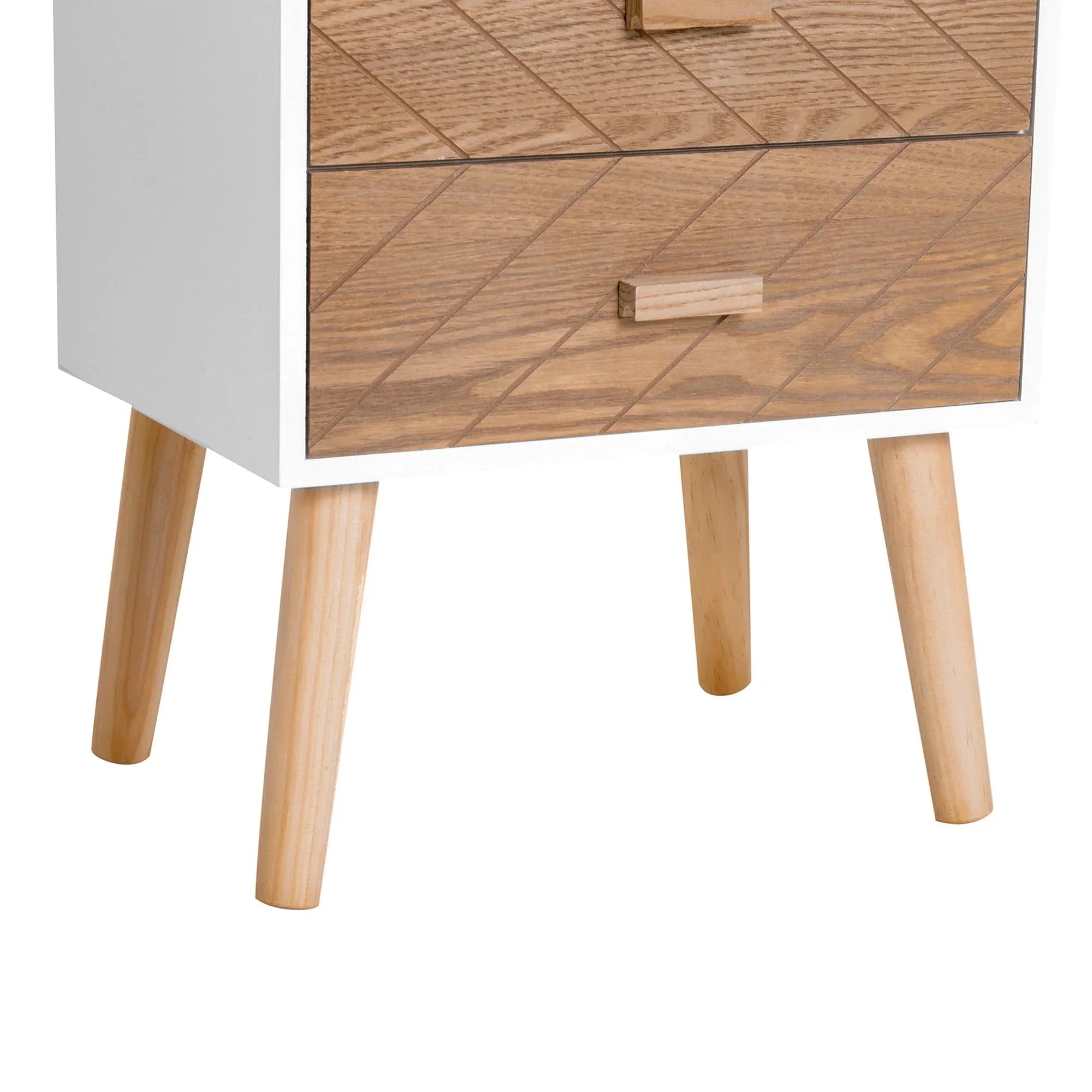 Table de chevet bohème en bois ElleVitals
