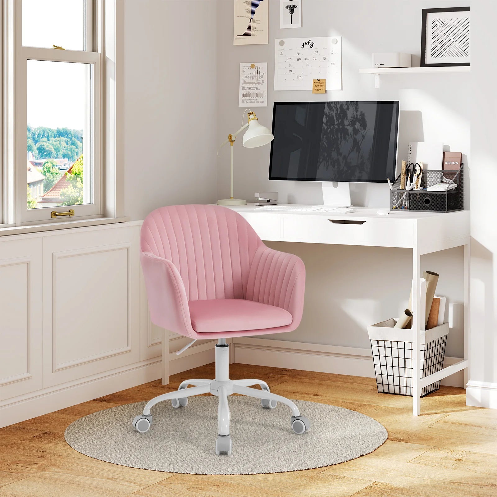 Fauteuil de bureau pivotant ergonomique