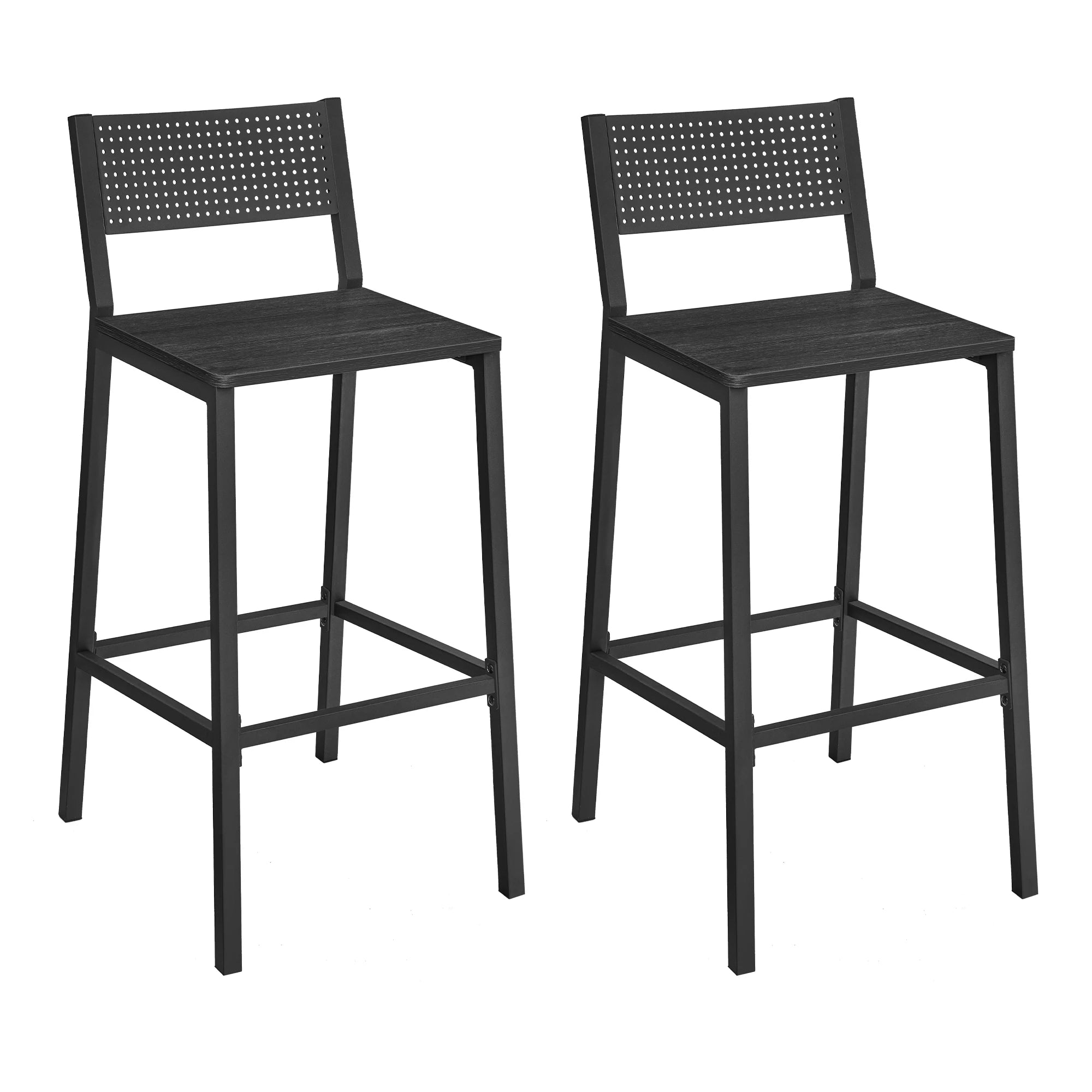 Tabourets hauts industriels avec assise confortable