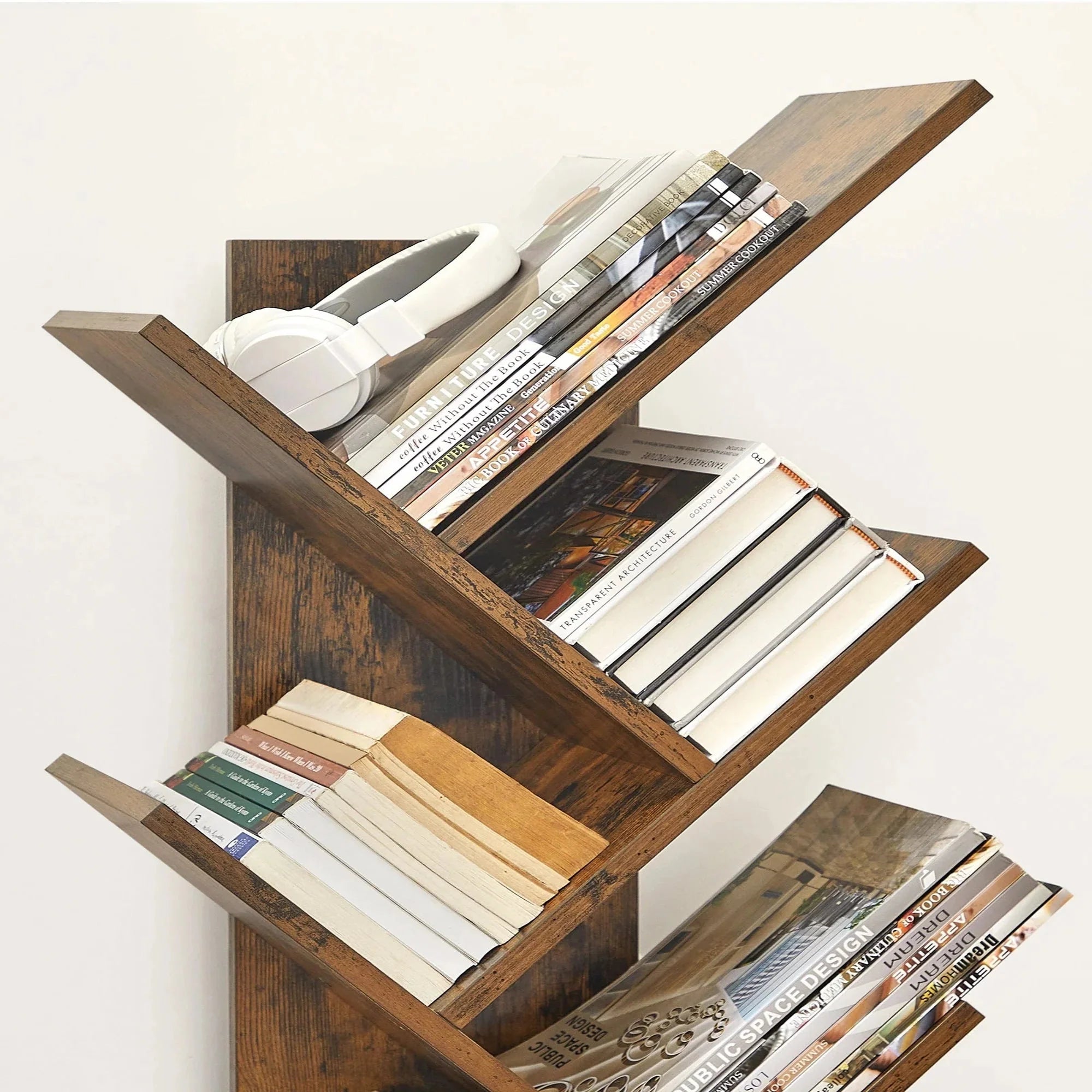 Bibliothèque en arbre avec 9 niveaux ElleVitals