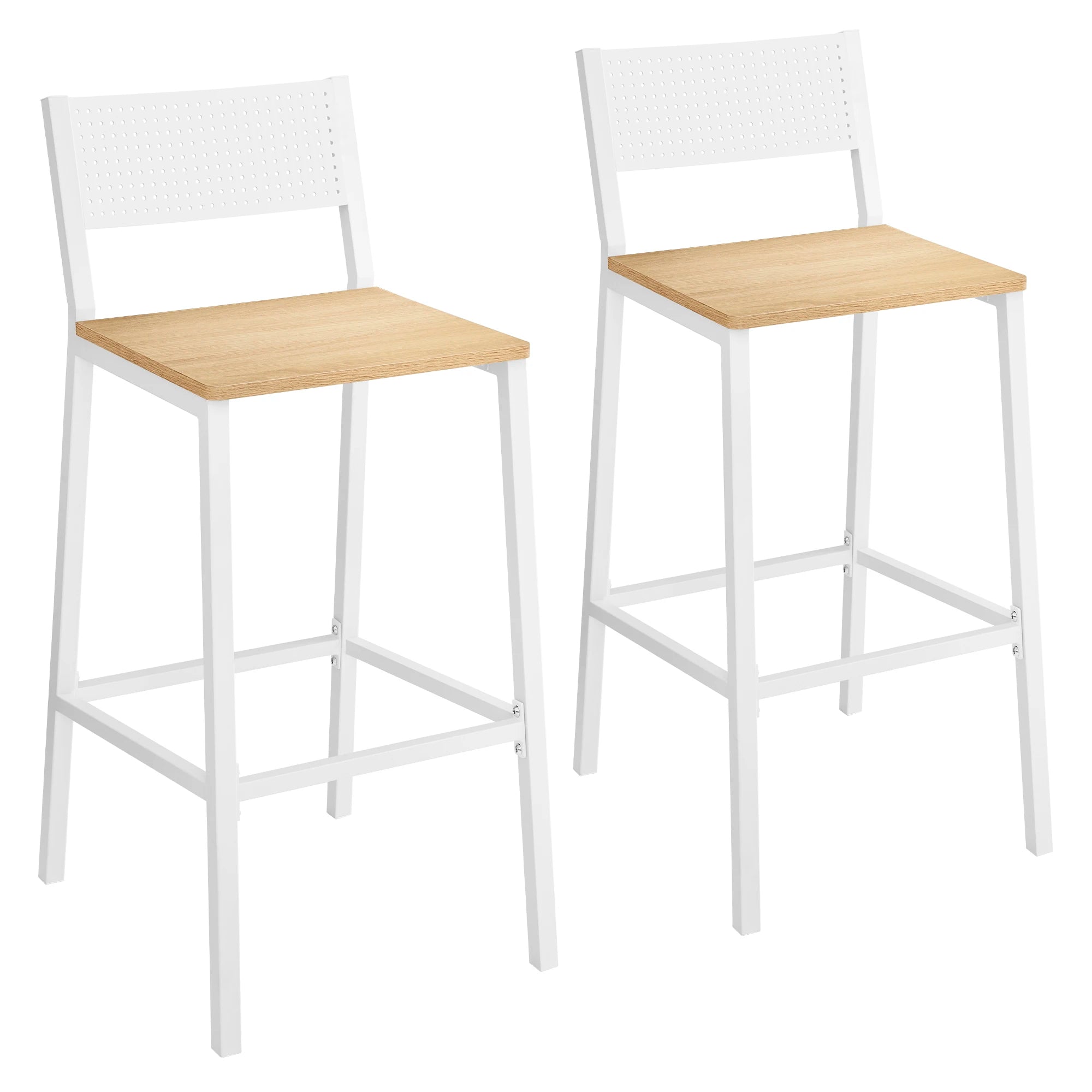 Tabourets hauts industriels avec assise confortable