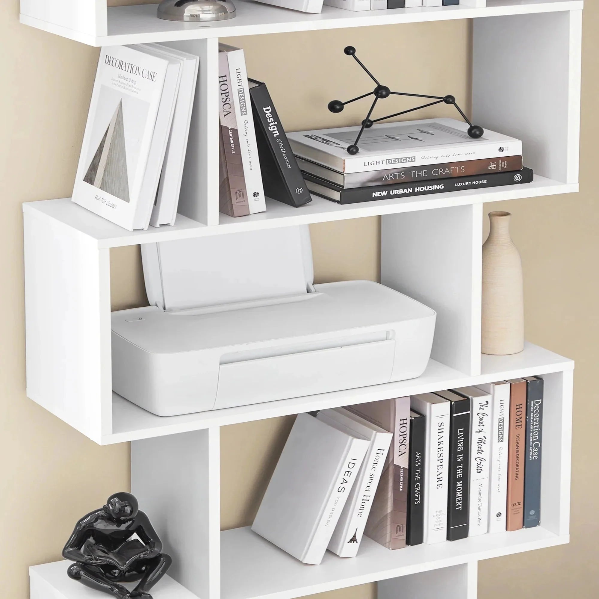 Bibliothèque moderne avec 6 niveaux ElleVitals