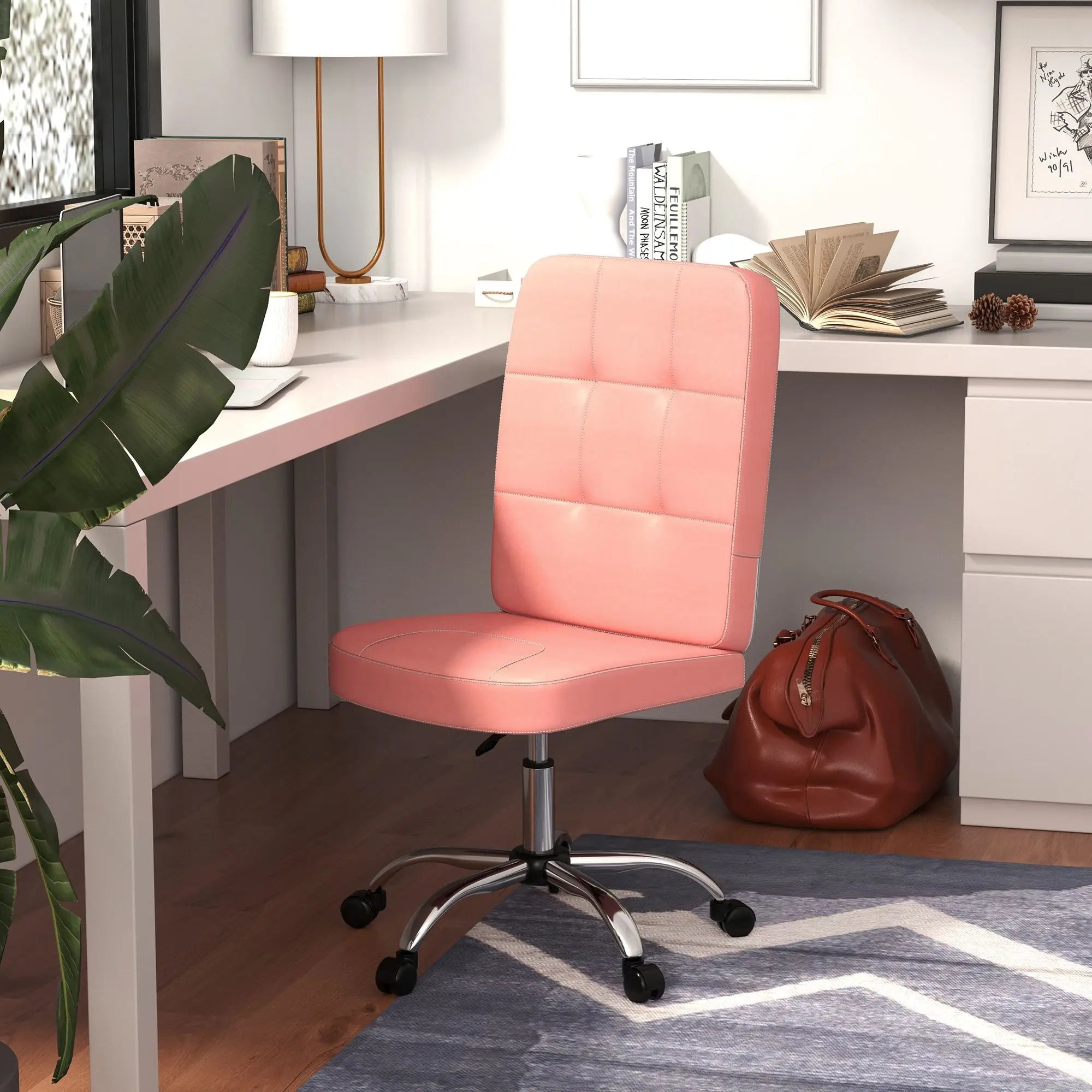 Chaise de bureau réglable sans accoudoirs