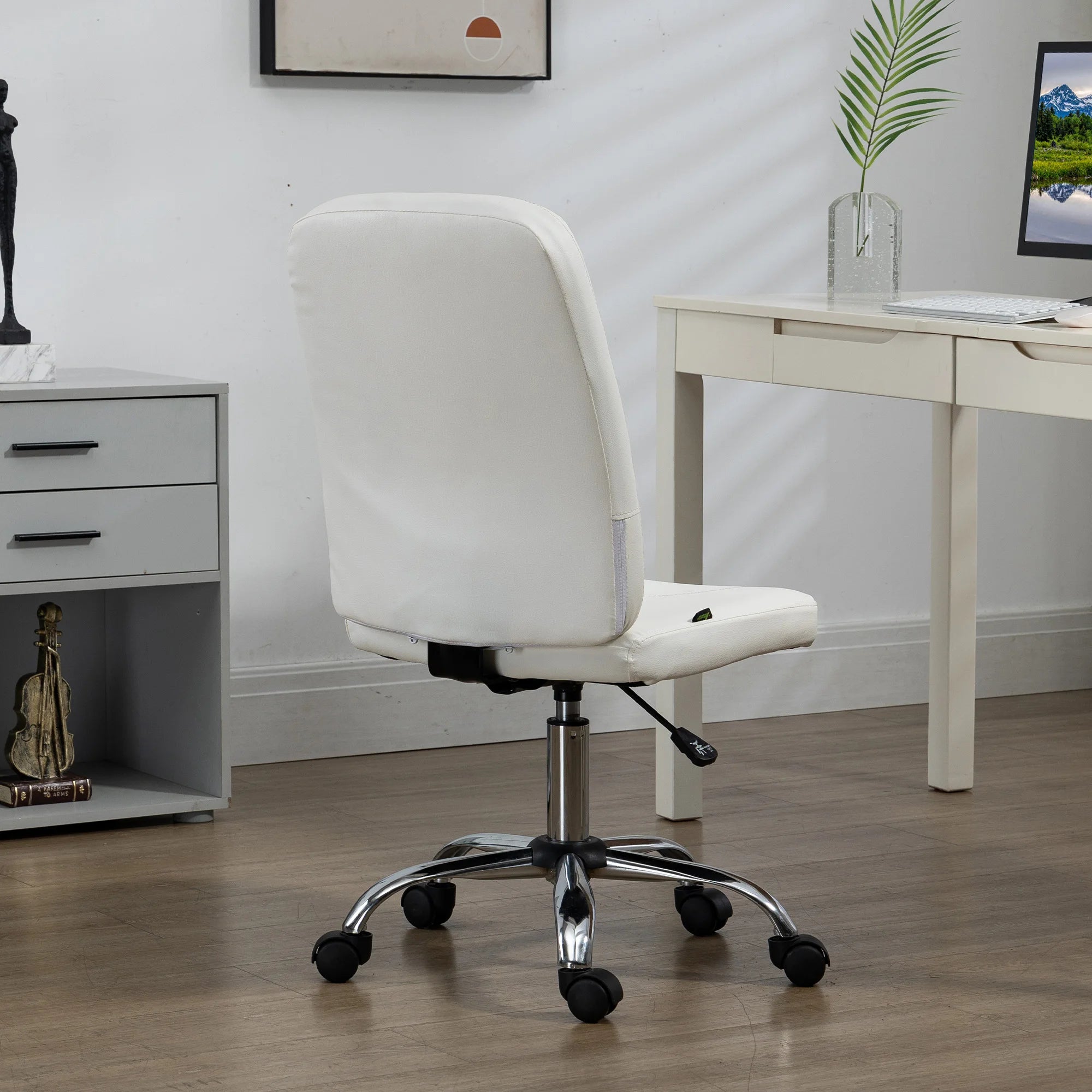 Chaise de bureau réglable sans accoudoirs