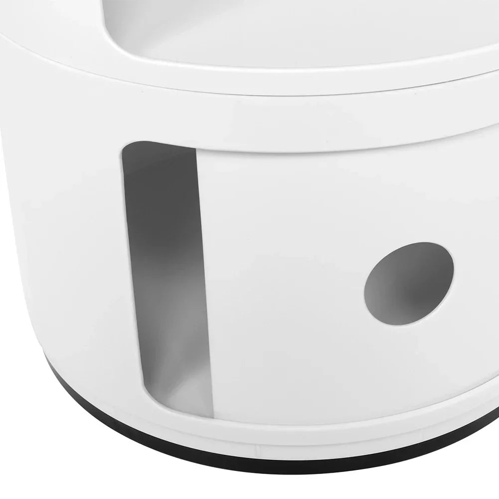 Table de chevet ronde modulable avec rangements ElleVitals
