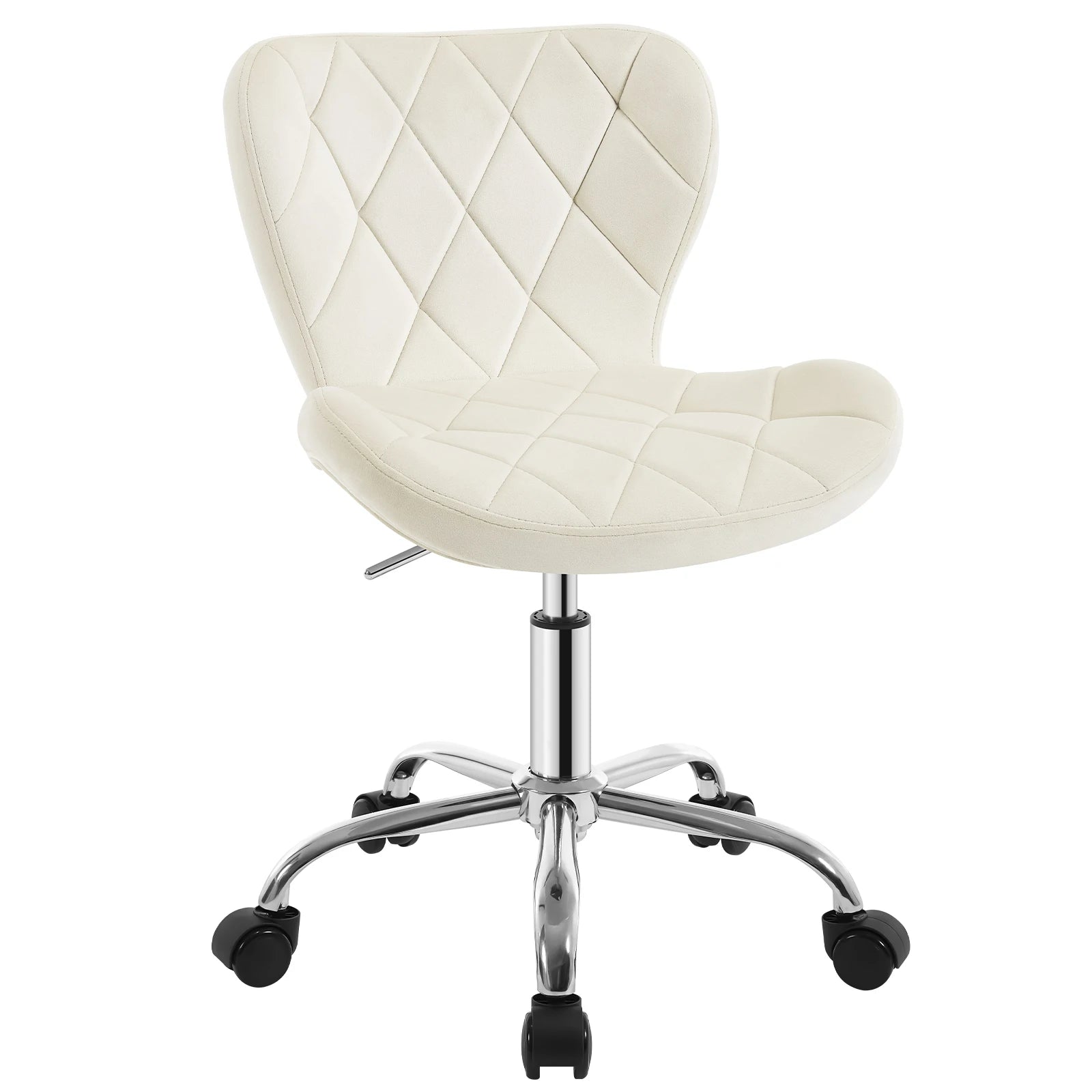Chaise de bureau ergonomique velours