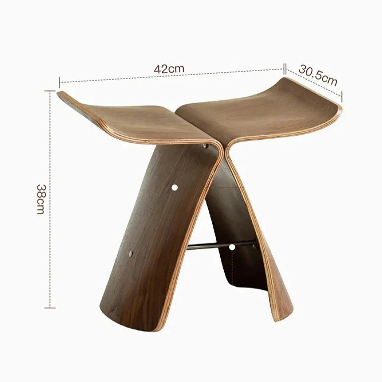 Table d’appoint sculpturale en bois ElleVitals