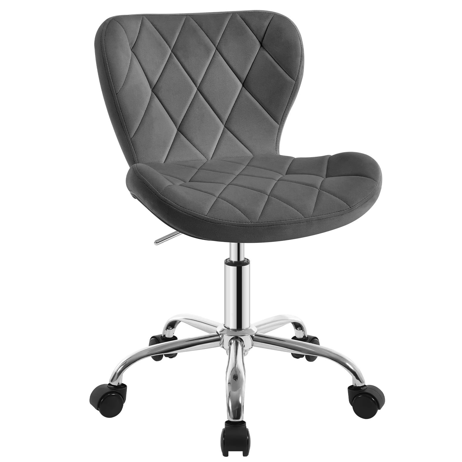 Chaise de bureau ergonomique velours