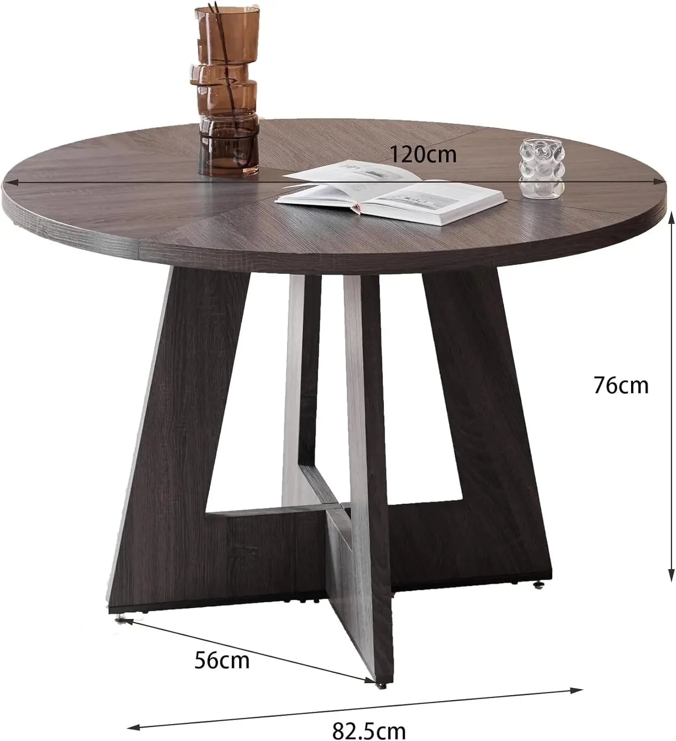 Table ronde en bois nordique ElleVitals