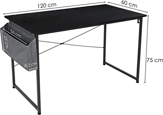 Bureau compact bois et métal ElleVitals