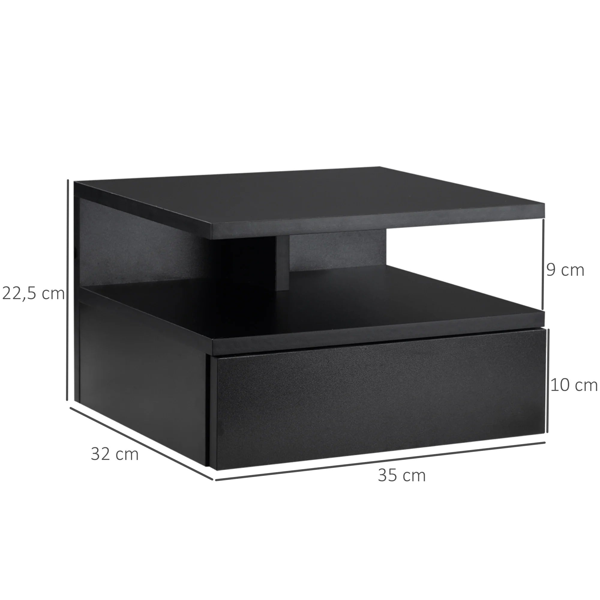 Tables de chevet suspendues modernes