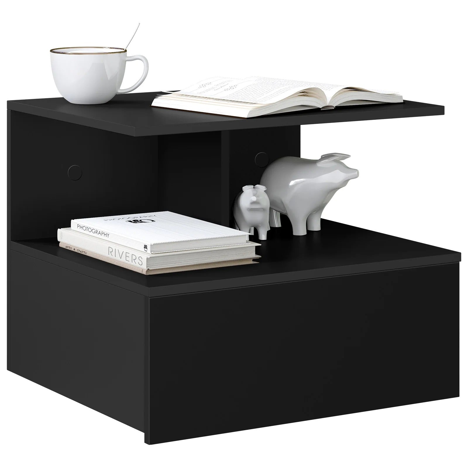 Table de chevet murale moderne