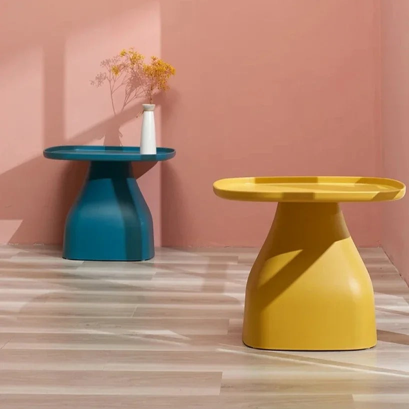 Table d’appoint design arrondie