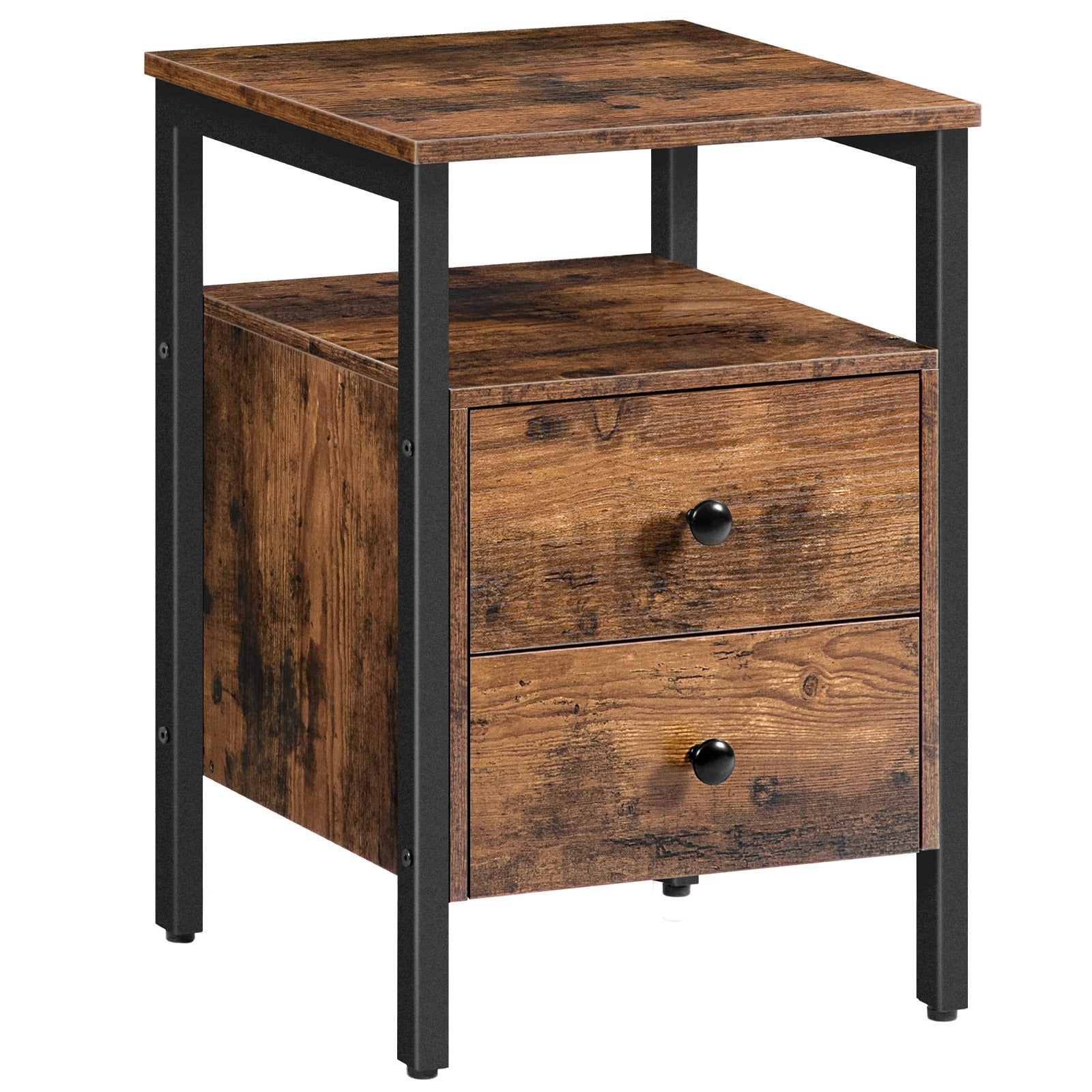 Table de chevet style industriel