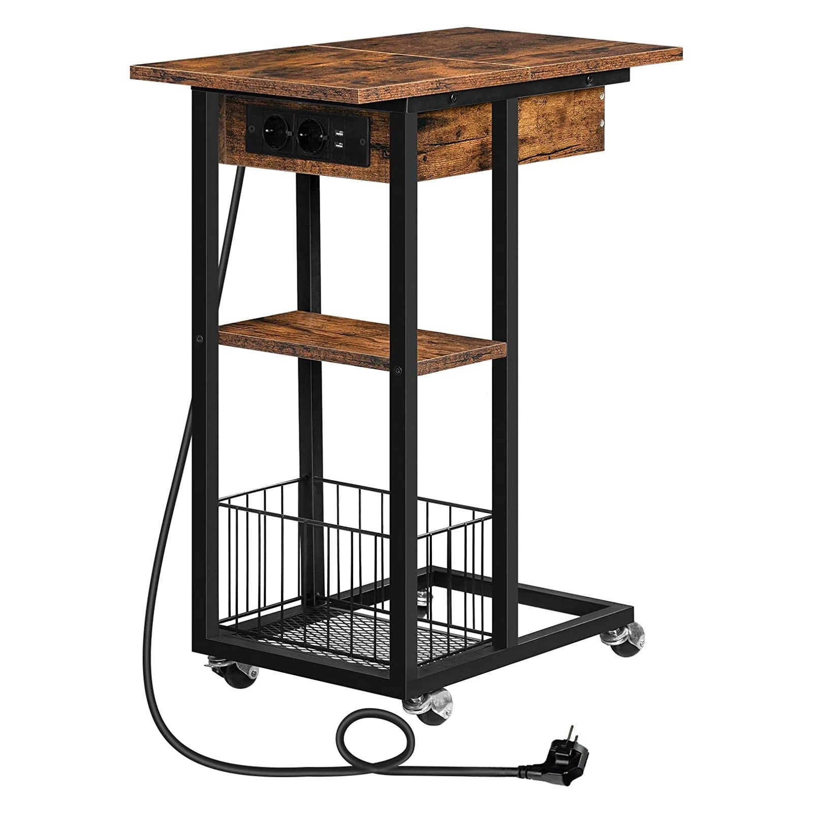 Table d’appoint multifonction avec prises