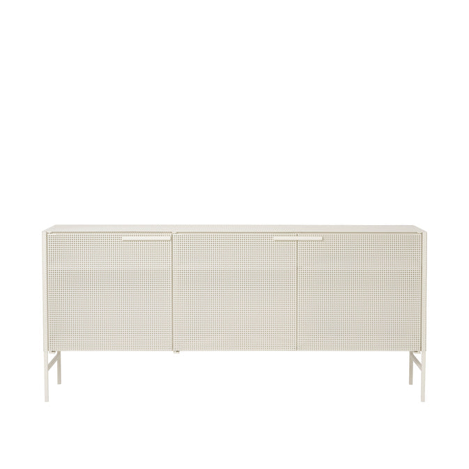 Buffet Grid en acier beige