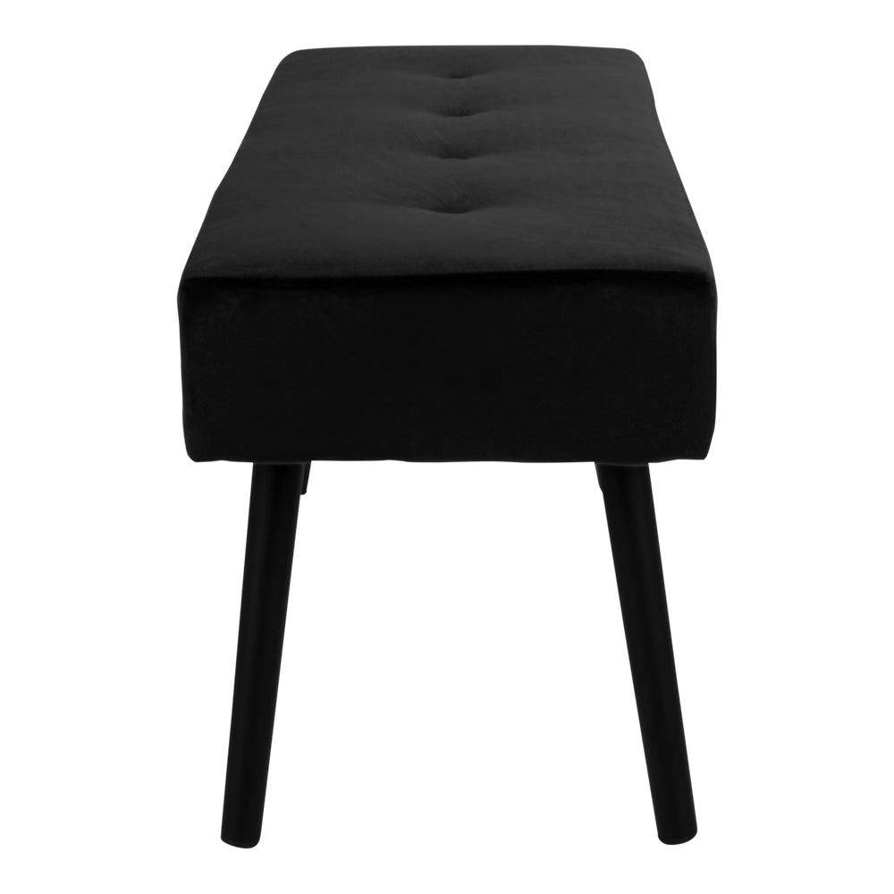 Banc Skiby velours noir