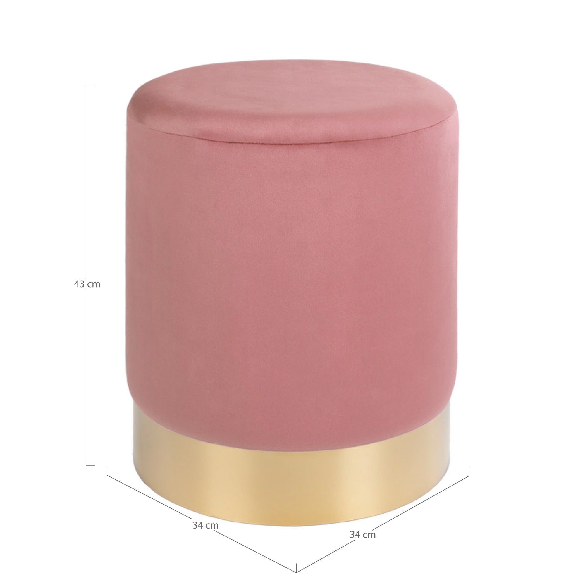 Pouf Gamby Rose