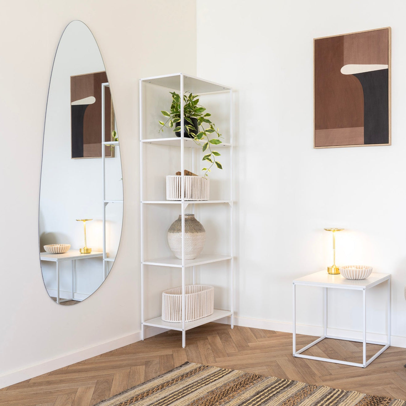 Table d'Appoint Vita Blanche