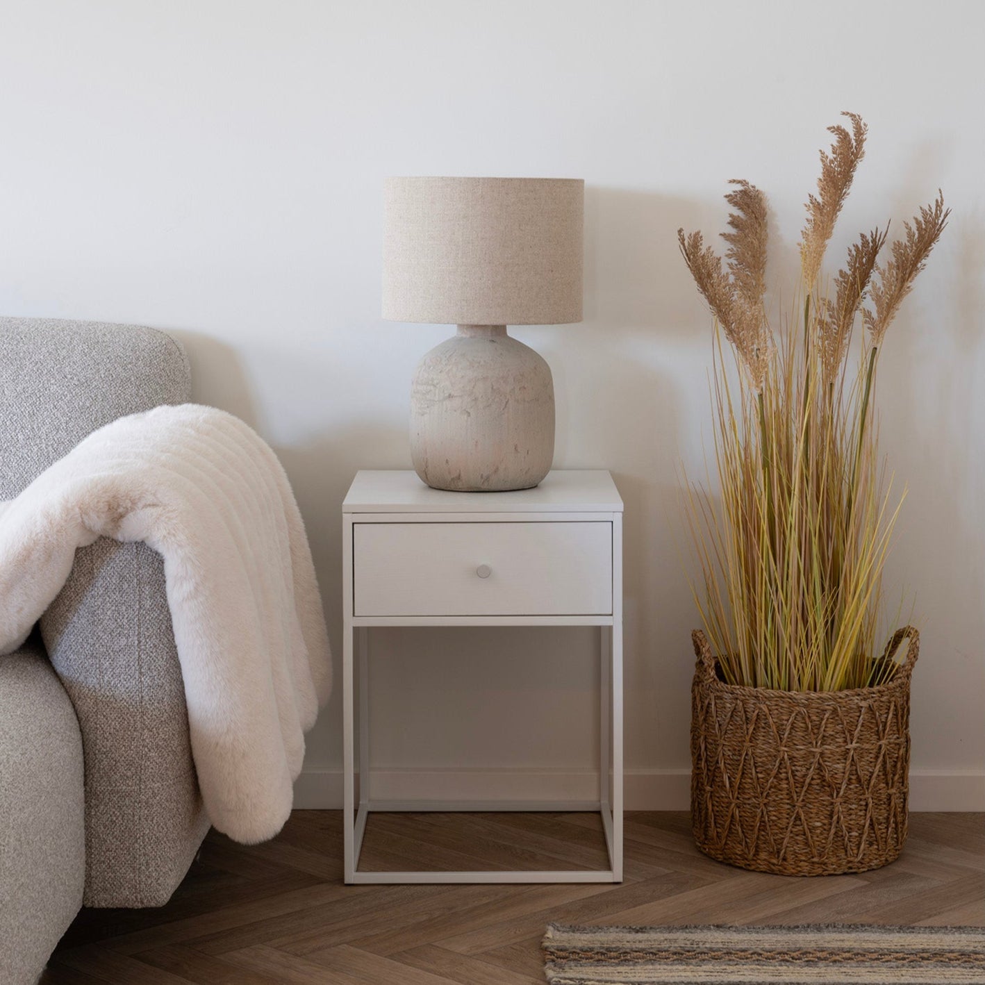 Table d'Appoint Vita Blanche