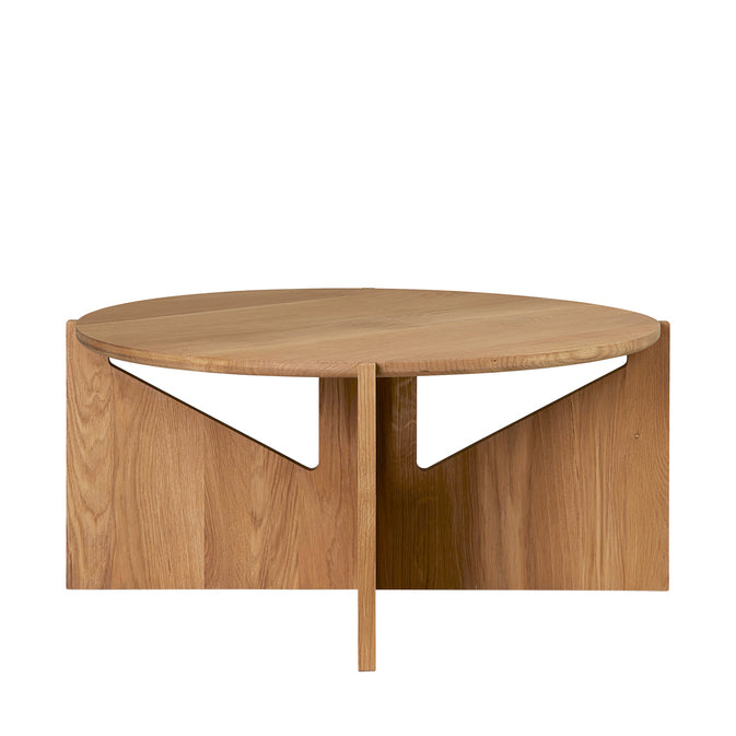 Table basse Simple XL en chêne laqué