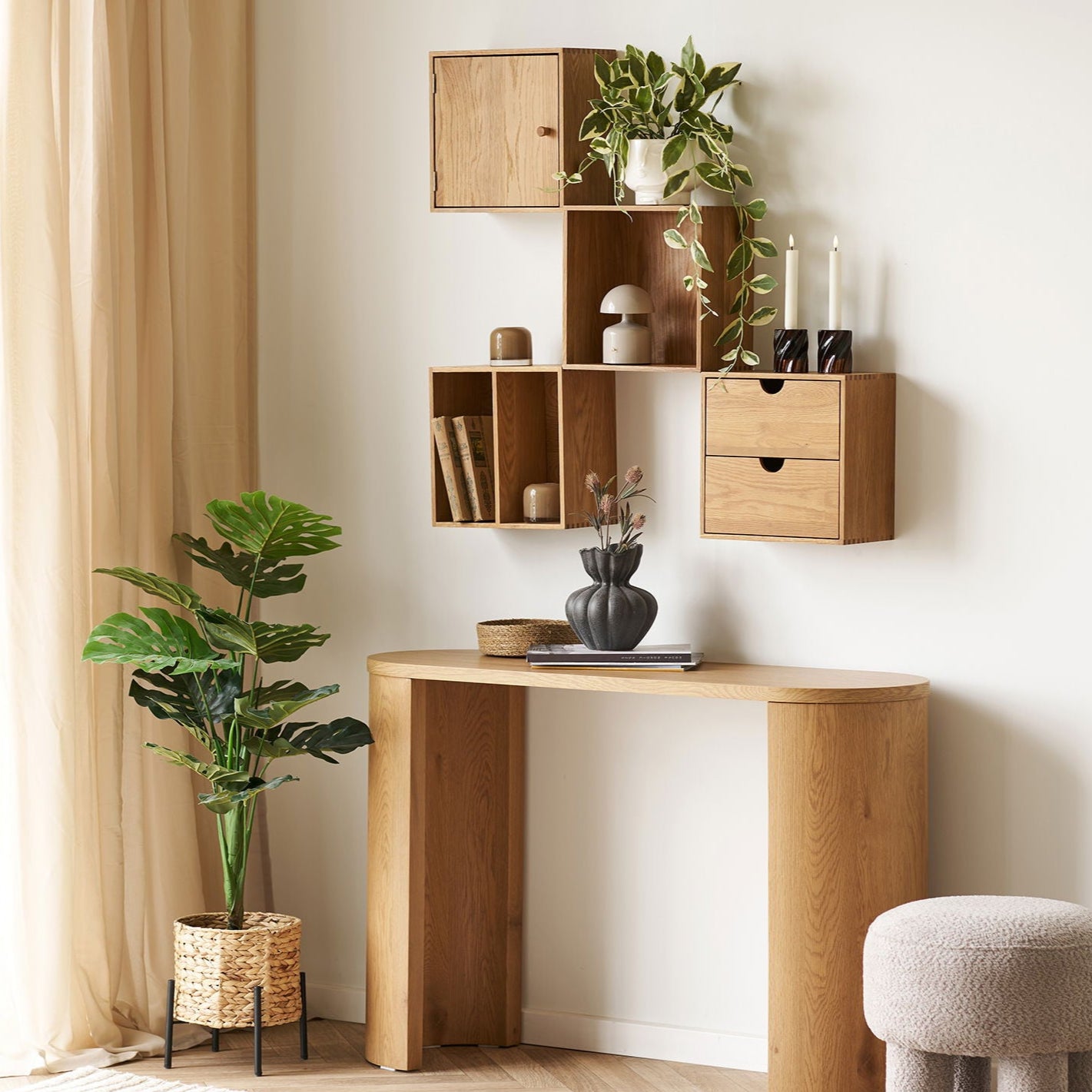 Townsville Wall Shelves, set of 4