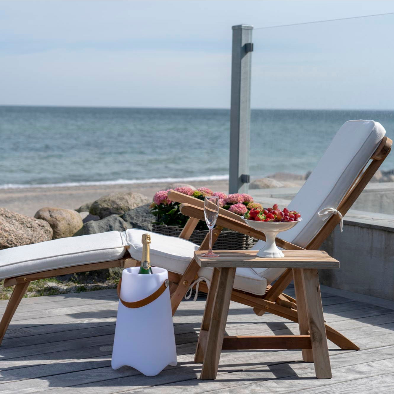 Arrecife Deck Chair with Cushion