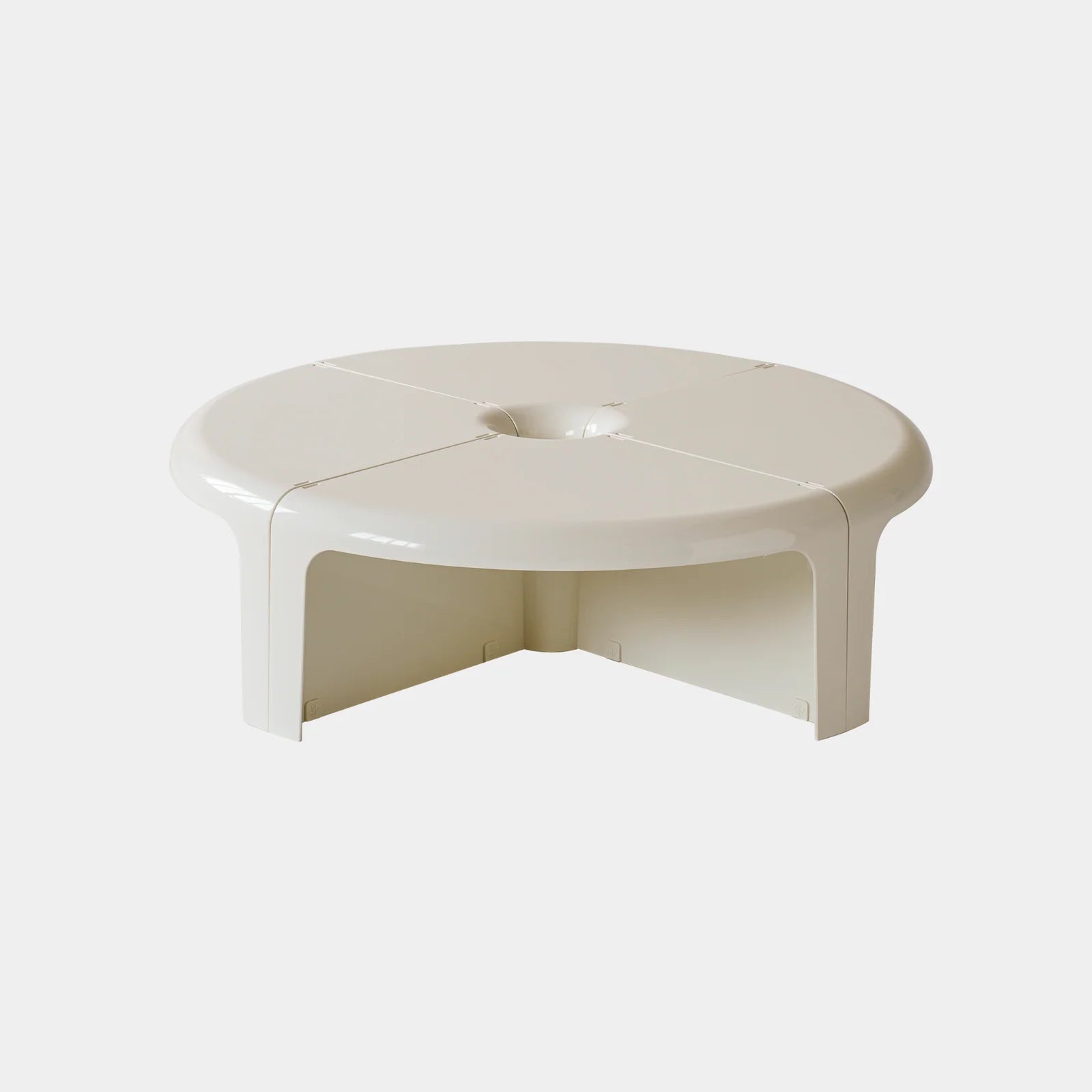 Runder modularer Designer-Couchtisch
