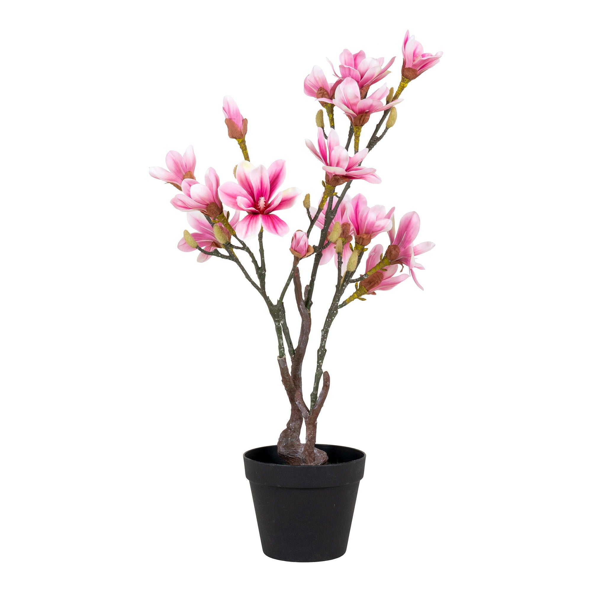 Arbre artificiel Magnolia rose