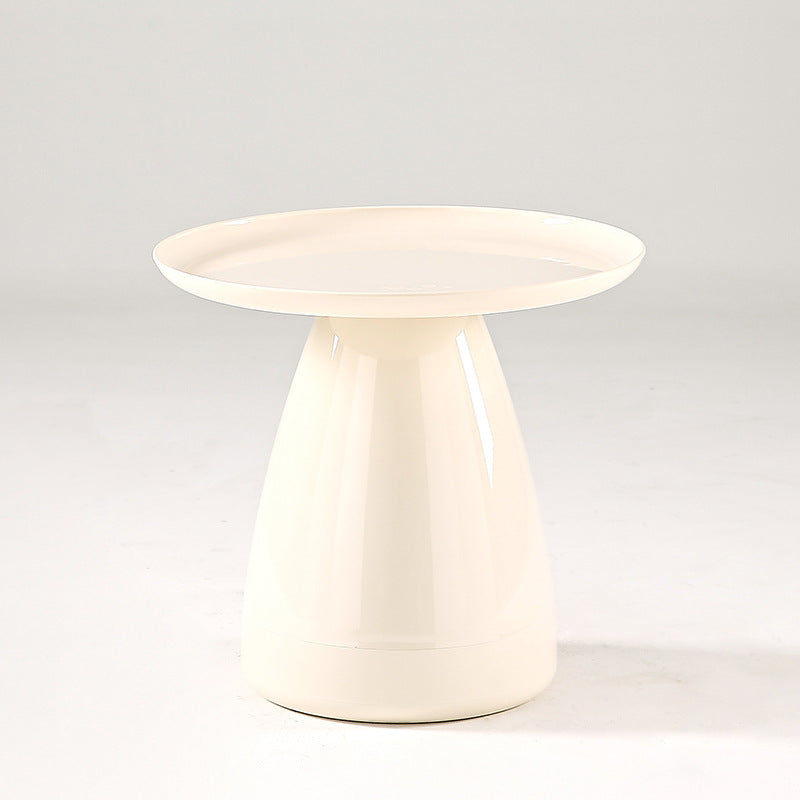 Table d’appoint design arrondie contemporaine